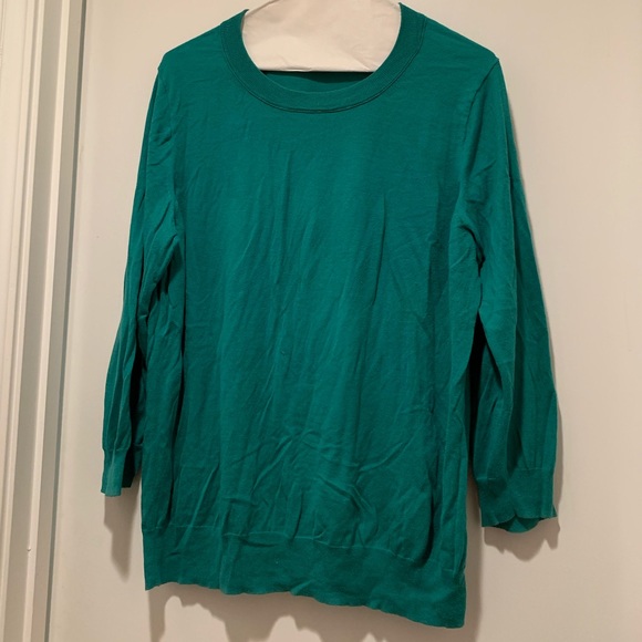 J. Crew Factory Teal Sweater